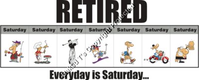 Retired Saturday