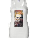 I Miss Jerry - Ladies Ribbed Racerback Tank Top