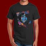 Blue Jim w/back print Creative Bone Logo - Gildan T-Shirt