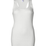 Ladies Ribbed Racerback Tank Top