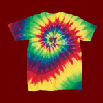 Youth Multi-Color Spiral Tie-Dyed T-Shirt