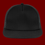 Flat Bill Snapback Trucker Cap